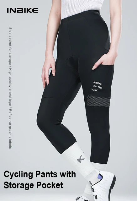 Leggings With Padding Mtb Pants INBIKE Cycling Pants Women 3D