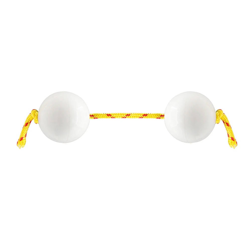 Asalato Shakers African Percussion Instrument Sand Eggs Adjustable Strap Crisp Sound for Rhythm Yellow Red