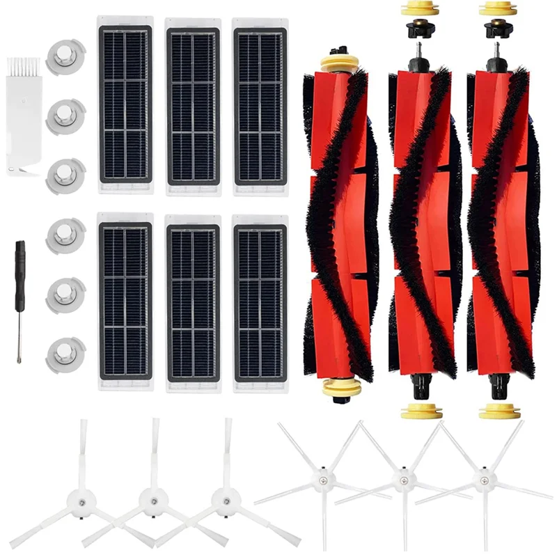 

Запчасти для пылесоса Roborock S5 S5 MAX S6 S50, основная и боковая щетки, фильтр НЕРА, запасные части