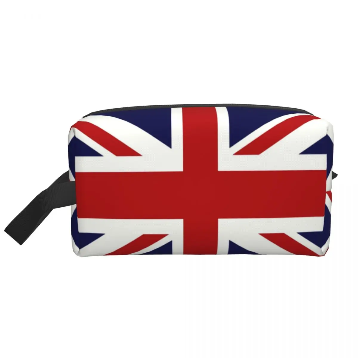 Custom Union Jack Flag Of The UK Toiletry Bag for Women Makeup Cosmetic Organizer Lady Beauty Storage Dopp Kit Case 2