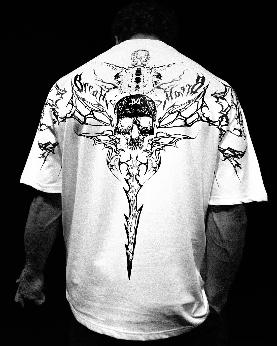 Men T-shirt Breathedivinity Shirt GYM Oversized Men Tee Black US SIZE DTG PRINT Shirt CBUM T-shirt