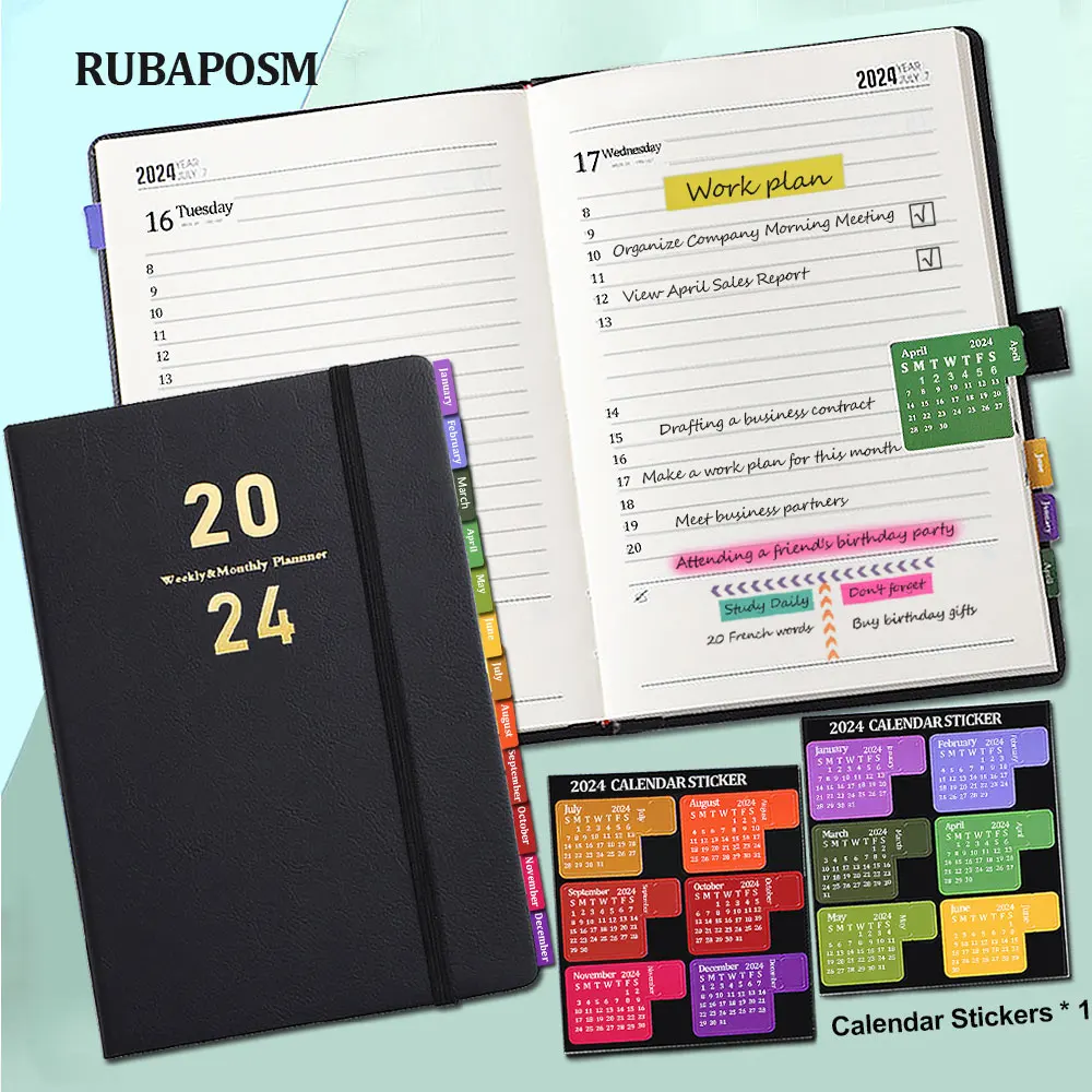 di-rio-e-semanal-planejador-notebook-agenda-notepad-etiqueta-do-ndice