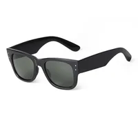 Lunettes De soleil carrées en écaille De tortue pour femmes, marque rétro gris épais, grande monture, lunettes De soleil pour hommes, Gafas De Sol UV400 2