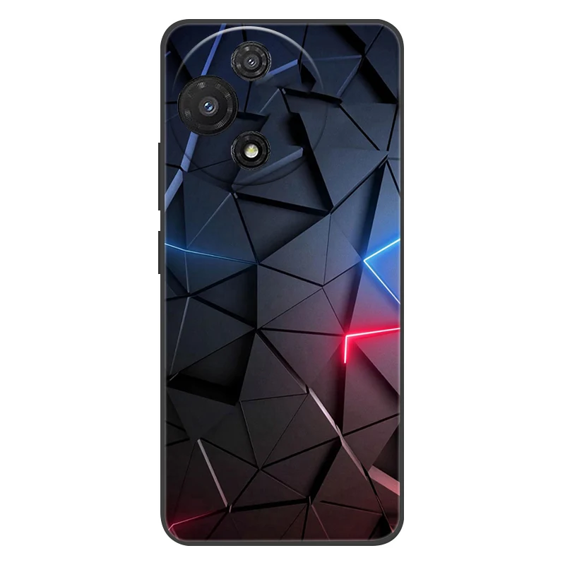 Luxury Silicone Space Soft Bumper Phone Case - Fashionable TPU Shell Cover