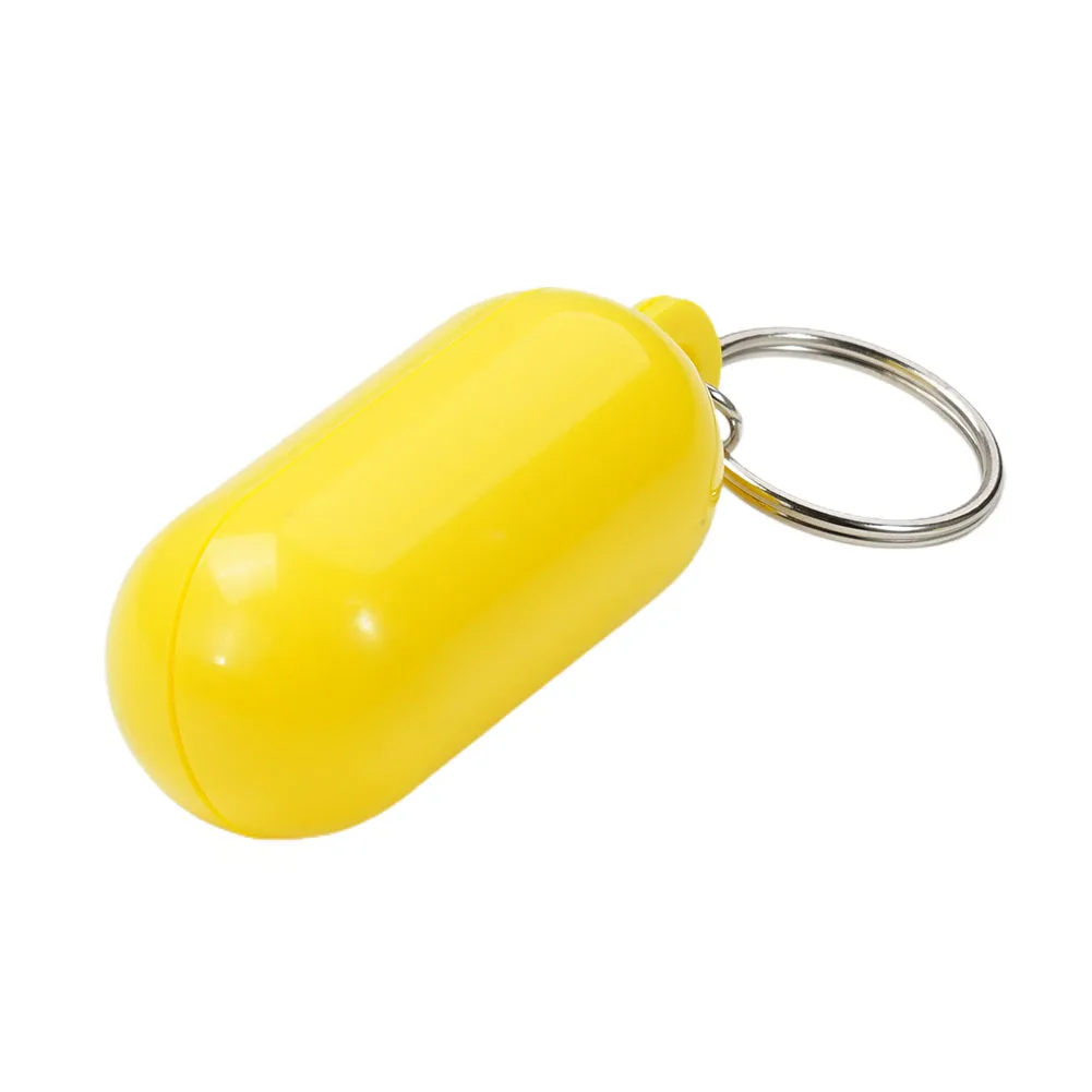 

Durable Hot Sale New Practical Useful Buoyant Key Ring Floating Keychain 2.5cm 2pcs ABS Boating Float Marine Water