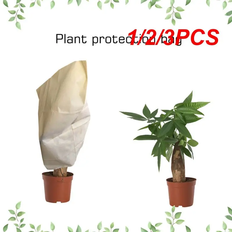 

1/2/3 шт., воздухопроницаемые зимние мешки для защиты растений