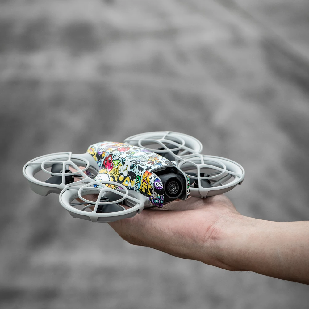 Vinyl Stickers Set Drone Decals DIY Anti-Scratch Colorful Decorative Sticker Combo Protective Film for DJI Neo Drone Accessories