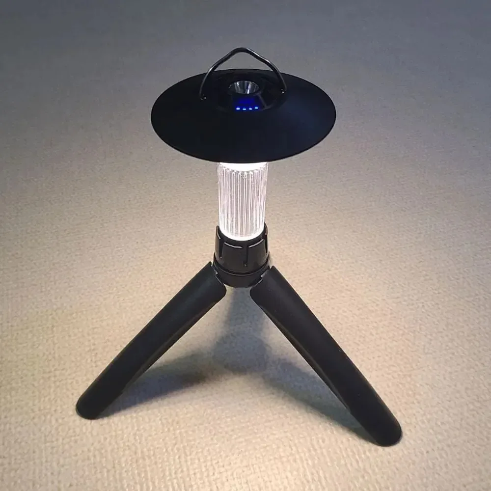 

Camping Light USB Rechargeable Tent Light Convenient Flashlight Three Lights Adjustable Ambient Lights