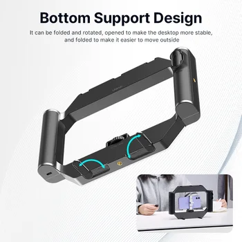 Ulanzi U-Rig Phone Photography LED Lamp With Bluetooth Video Rig for Filmmaking For iPhone Samsung Smartphone Video Stabilizer 6