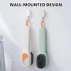 A82X-Shoe Brush Capable Of Adding Liquid Multifunctional Shoe Cleaner Brush Cleaning Tool For Soft Fur Clothes 6