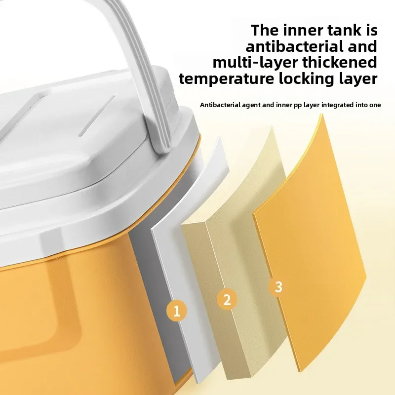 DURABLE8L 인큐베이터 냉장고 차량용 신선보관 야외 냉장고 휴대용 보냉 아이스 버킷