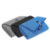 Golf towel polyester fiber golf club clean towel golf accessories scrub cloth soft belt hook absorb water 5