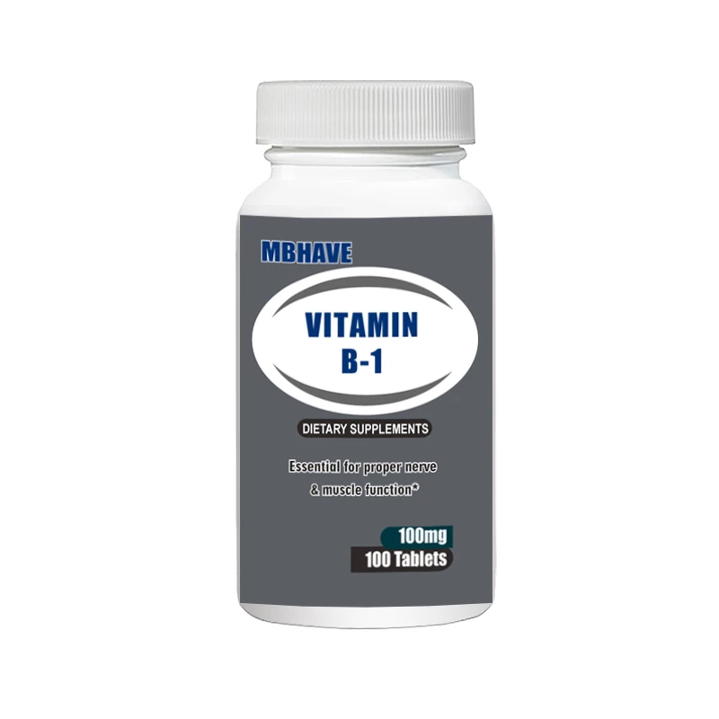 

Vitamin B-1 100mg - 100 Tablets Essential for proper nerve & muscle function*