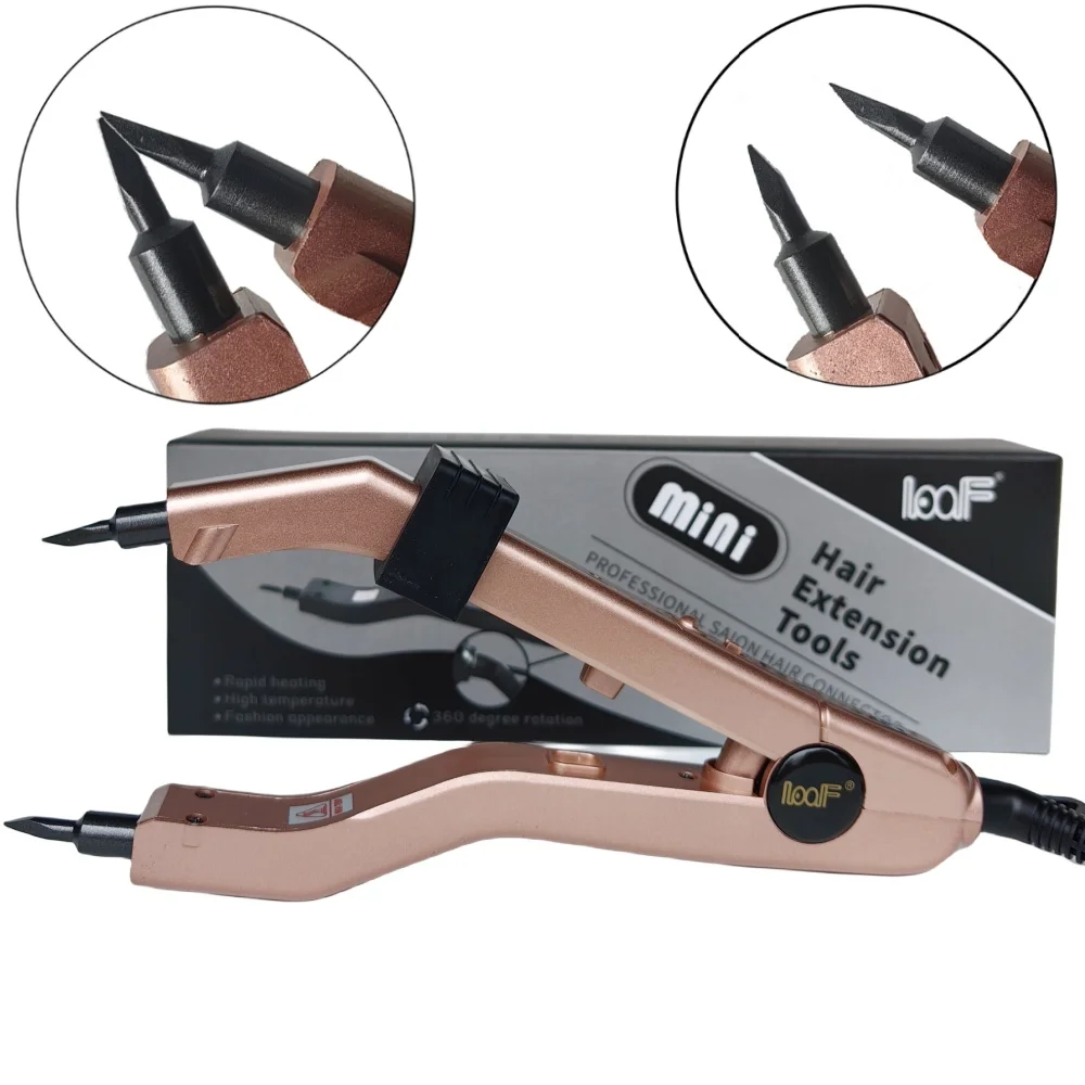 Hair Extension Tool Smart Mini 609B Heating Sharp Tip Adjustable Temperature 220℃ keratin Hair Extension tool Keratin Bonding Fusion