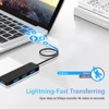 Goelely USB 3.0 HUB 4 USB 3.0 Ports High Speed Data Transfer USB HUB USB2.0 Extender Hub Splitter for Laptop Desktop 4-in-1 HUB 2
