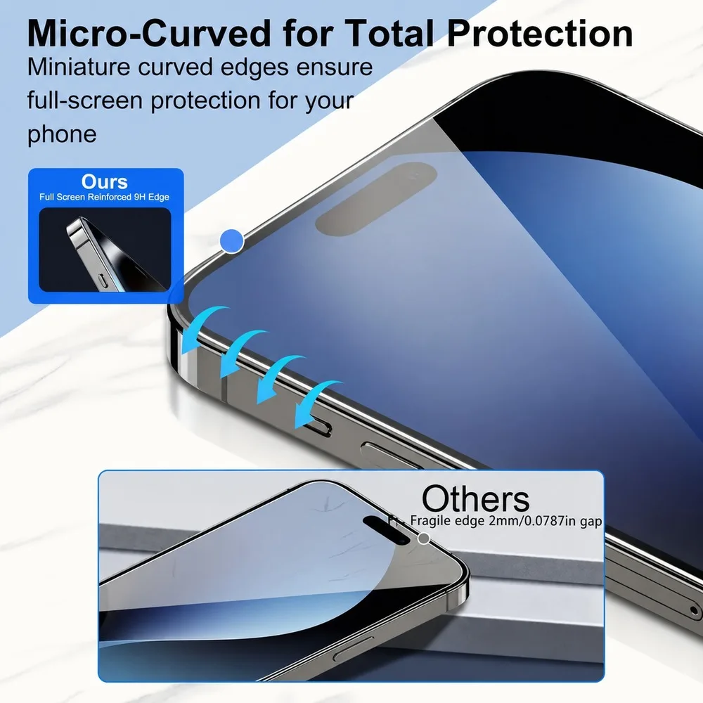 Premium 4-Pack Tempered Glass Screen Protector