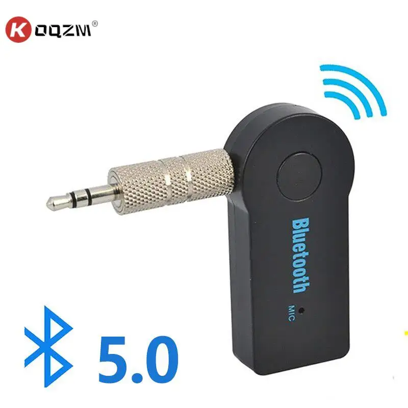 

2 in 1 Wireless Bluetooth 5.0 Receiver Transmitter Adapter 3.5mm Jack For Car Music Audio Aux A2dp Headphone Reciever Handsfree