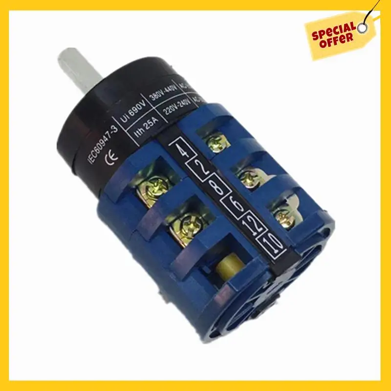 A10U-220V 25A 5.5W For UNITE Tire Dismantling Machine Dedicated Forward And Reverse Reverse Conversion Switch