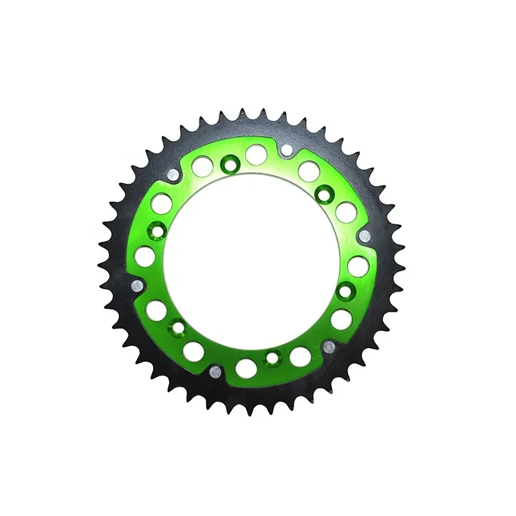 Factory price 48T 49T 50T Dirt bike chain rear sprockets for KTM EXC SXF125 250 450