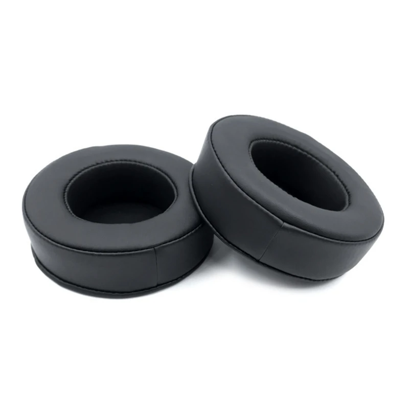 Set of 2 PU Leather Ear Cushion Replacements - Premium Earpads