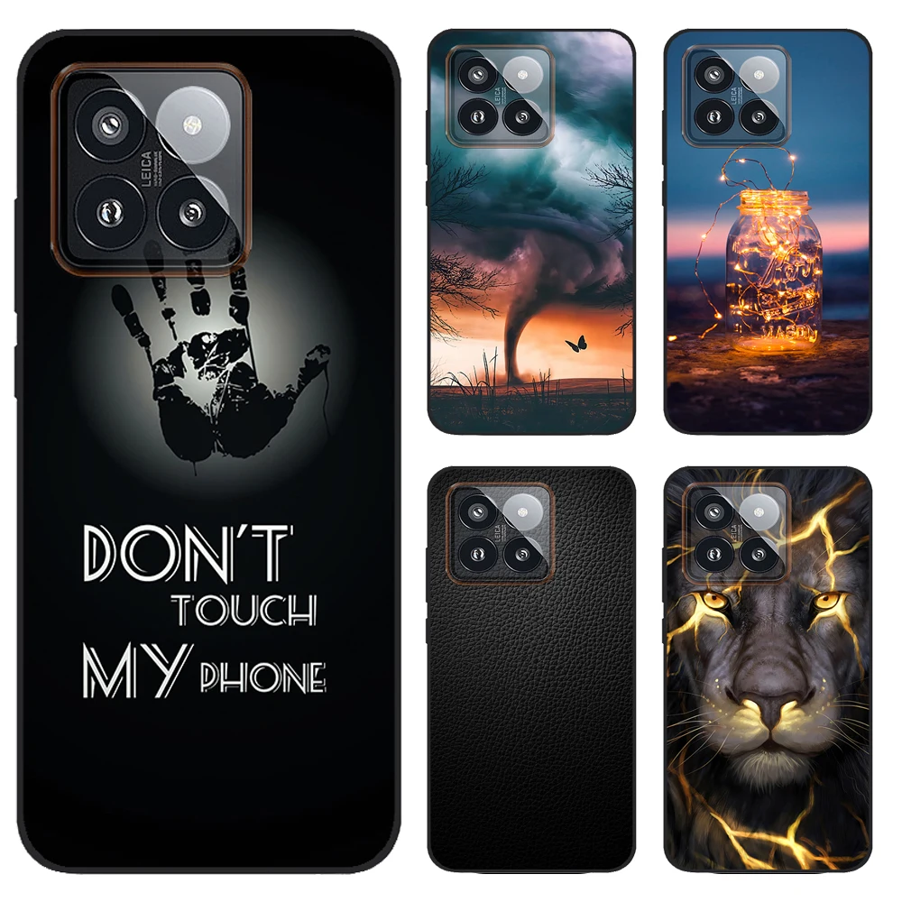 Per Xiaomi 14 / Xiaomi 14 Pro Custodia Trasparente Coque Custodia Morbida In Silicone Per Xiaomi Mi 14 Pro Custodia Per Telefono Per Xiaomi Mi 14 Fund