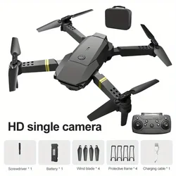 Professional 4K HD Dual Camera Drone with Wide Angle & Obstacle Avoidance (E58 - One - camera)