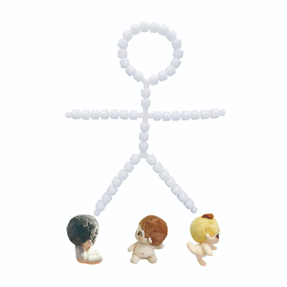 꼬인 해골, 크기 10cm, 15cm, 20cm, 소리 조용한 꼬임 머리와 몸을 가진 면 견면 벨벳 장난감