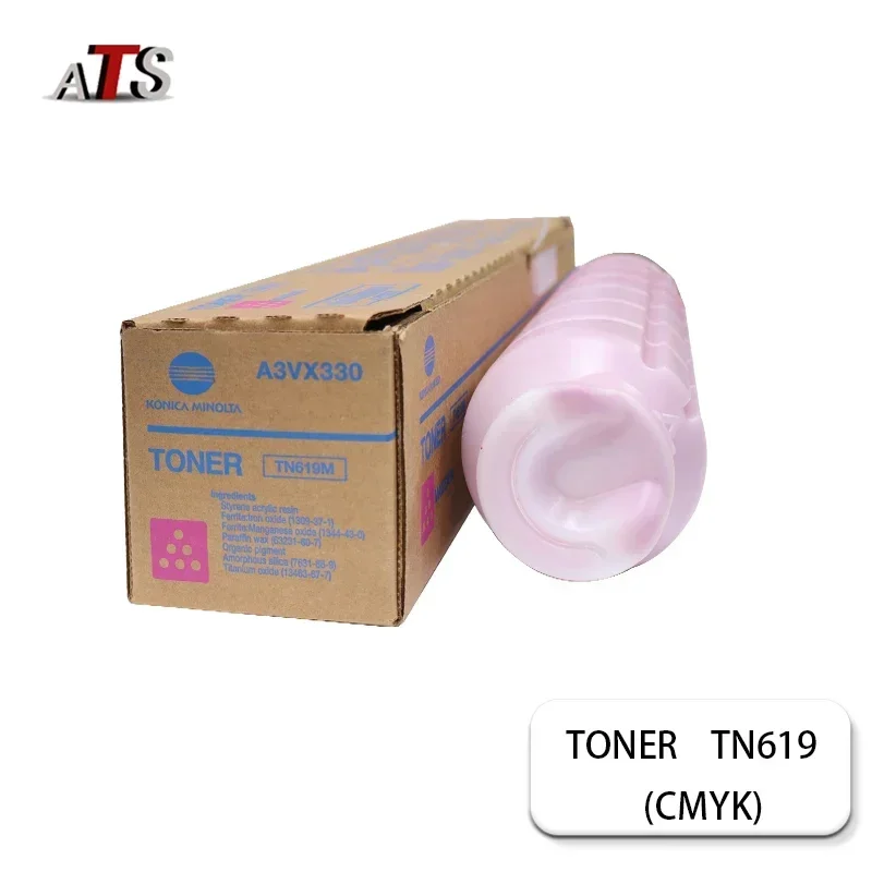TN619 Original Toner Cartridge for Konica Minolta Bizhub PRESS C1060 1070 AccurioPress C2060 2070 3070 3080 4070 4080 Toner