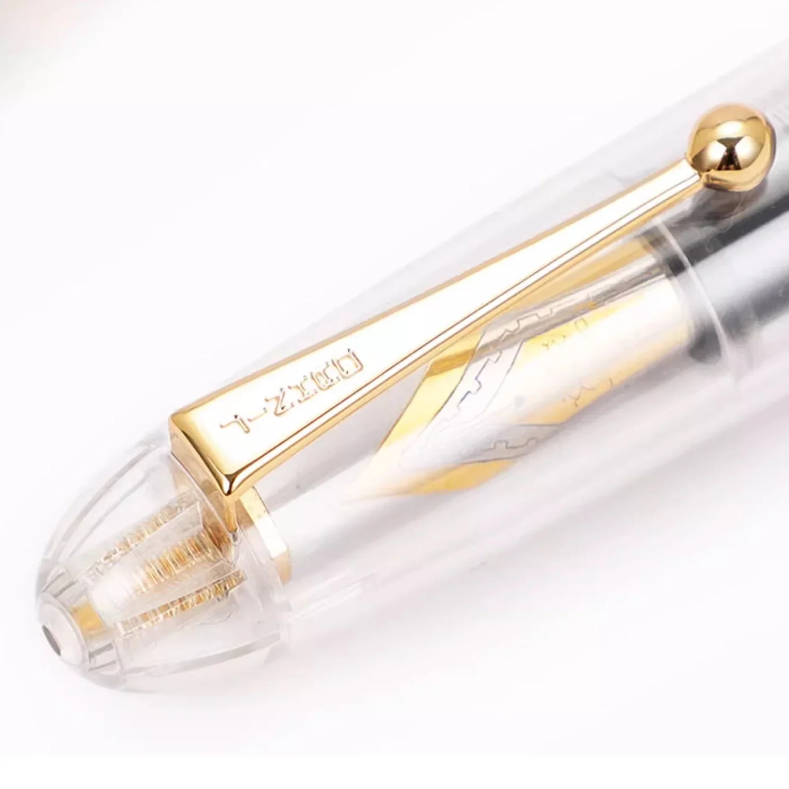 New Jinhao 9019 Resin Fountain Pen #8 EF F M Nib Writing Ink Pen with High Capacity Ink Converter Student Stationery Supplies 6