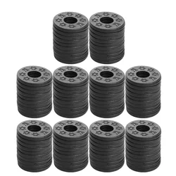 Premium Rubber Guitar Strap Locks - Secure & Durable Safety Protectors (100pcs)