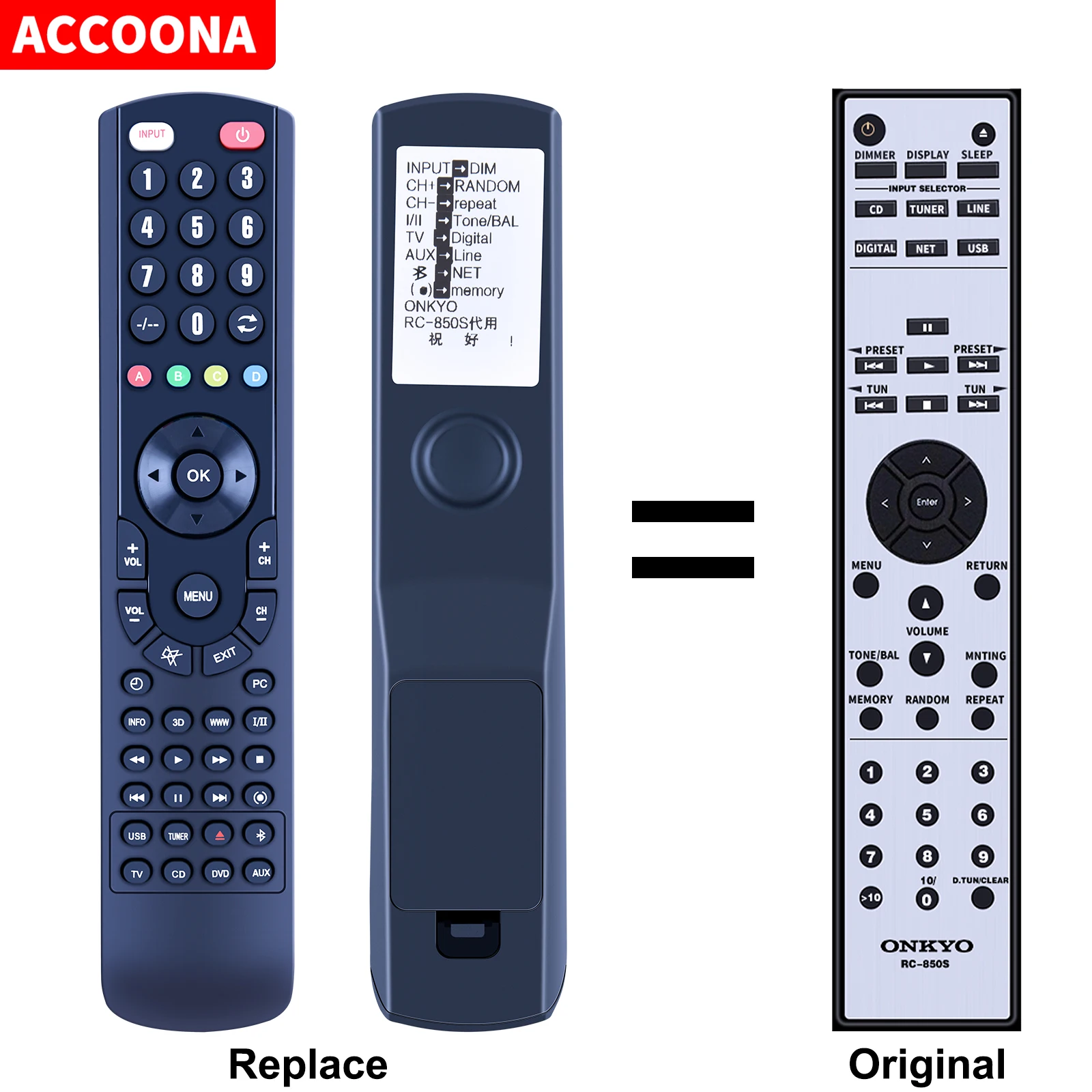 Пульт дистанционного управления для Onkyo 24140850 RC-850S CR-N755 CR-N755-B CS-N765 CR-N775-B CR-N755-S CS-N755 сеть CD приемника