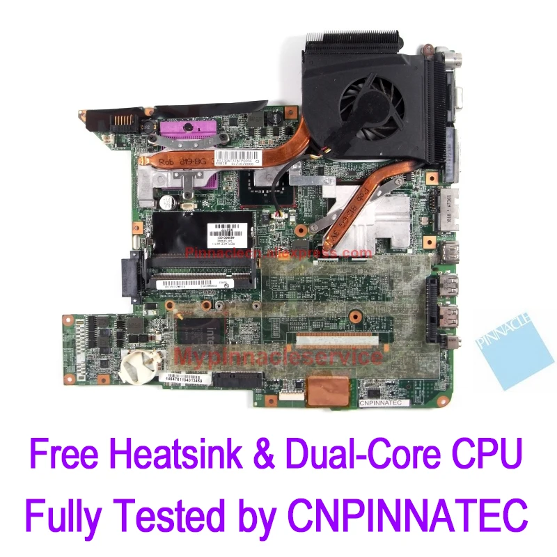 460900-001 With Cpu & Heatsink  Motherboard For Hp Pavilion Dv6000 Dv6500 Instead Of 459565-001 459564-001 449902-001 449903-001