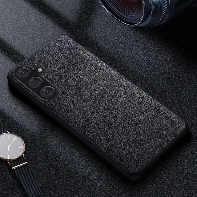Capa de couro premium para Samsung Galaxy: proteção e estilo inigualáveis