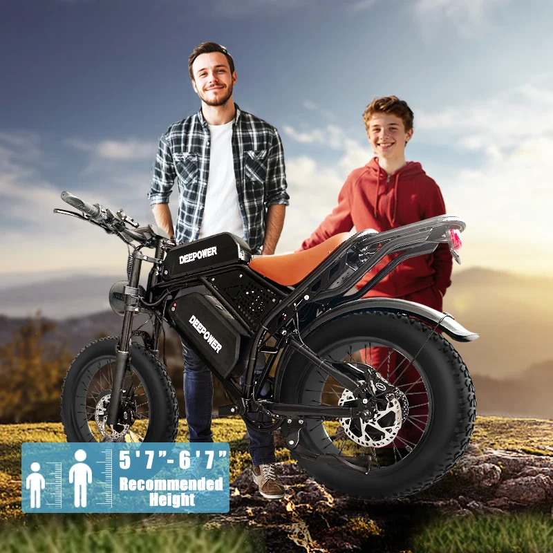 DEEPOWER S8 3500W Off-Road E-Bike 6