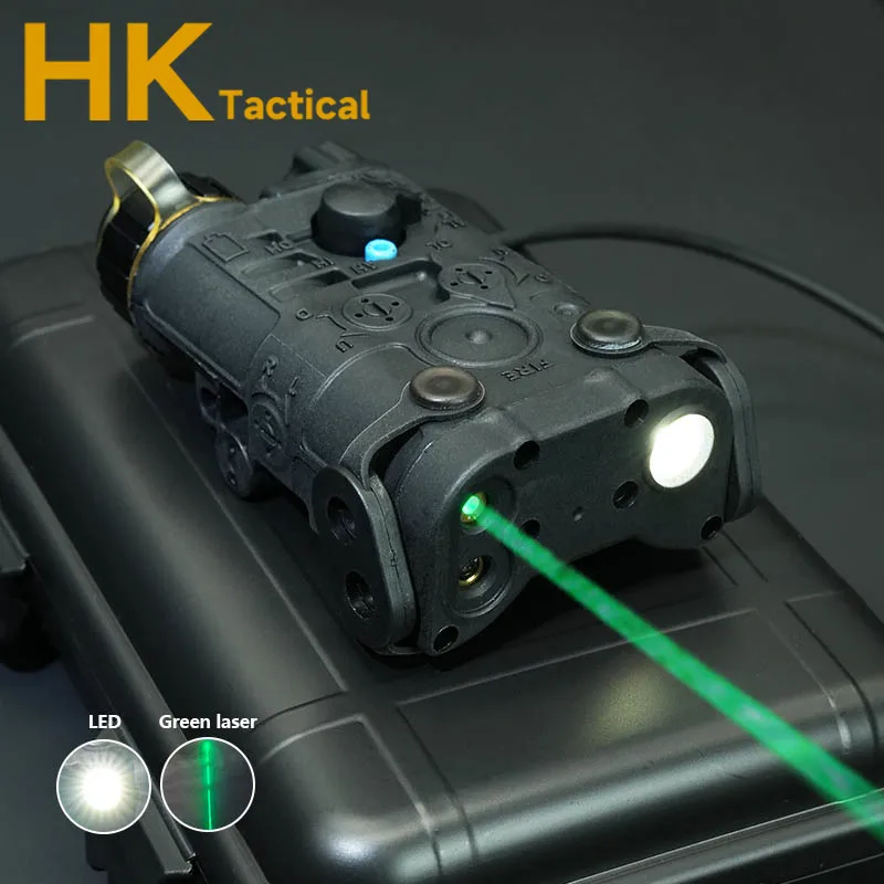 Tactical Airsoft Nylon NGAL L3 Laser Indicator Red/Green Laser+White Laser Strobe No IR Pressure switch Hunting Accessories