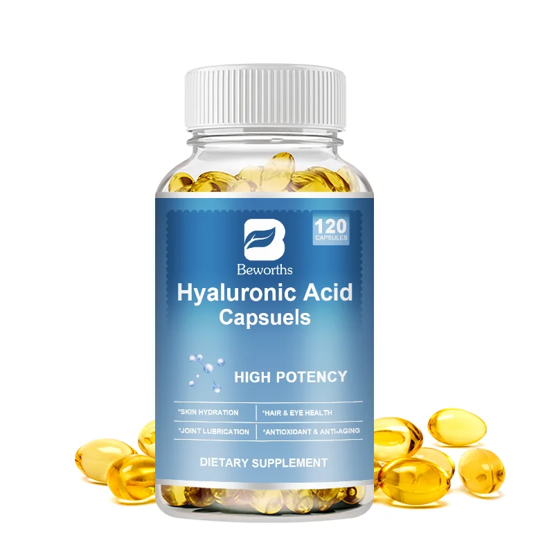BEWORTHS Hyaluronic Acid Supplements Plus Biotin & Vitamin C High