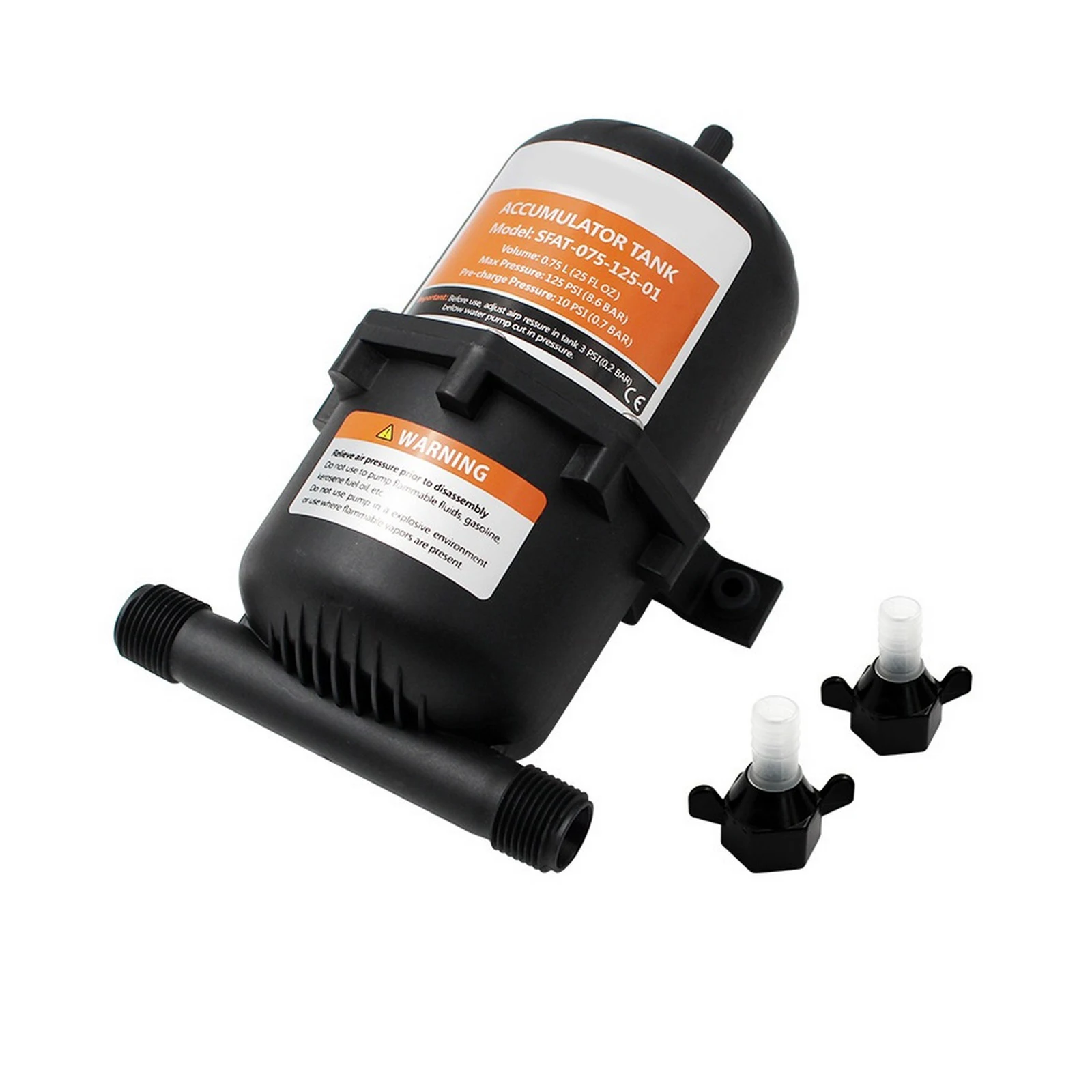 New RV Boat Water Accumulator Tank Pressurized Tank Water Pump Accumulator