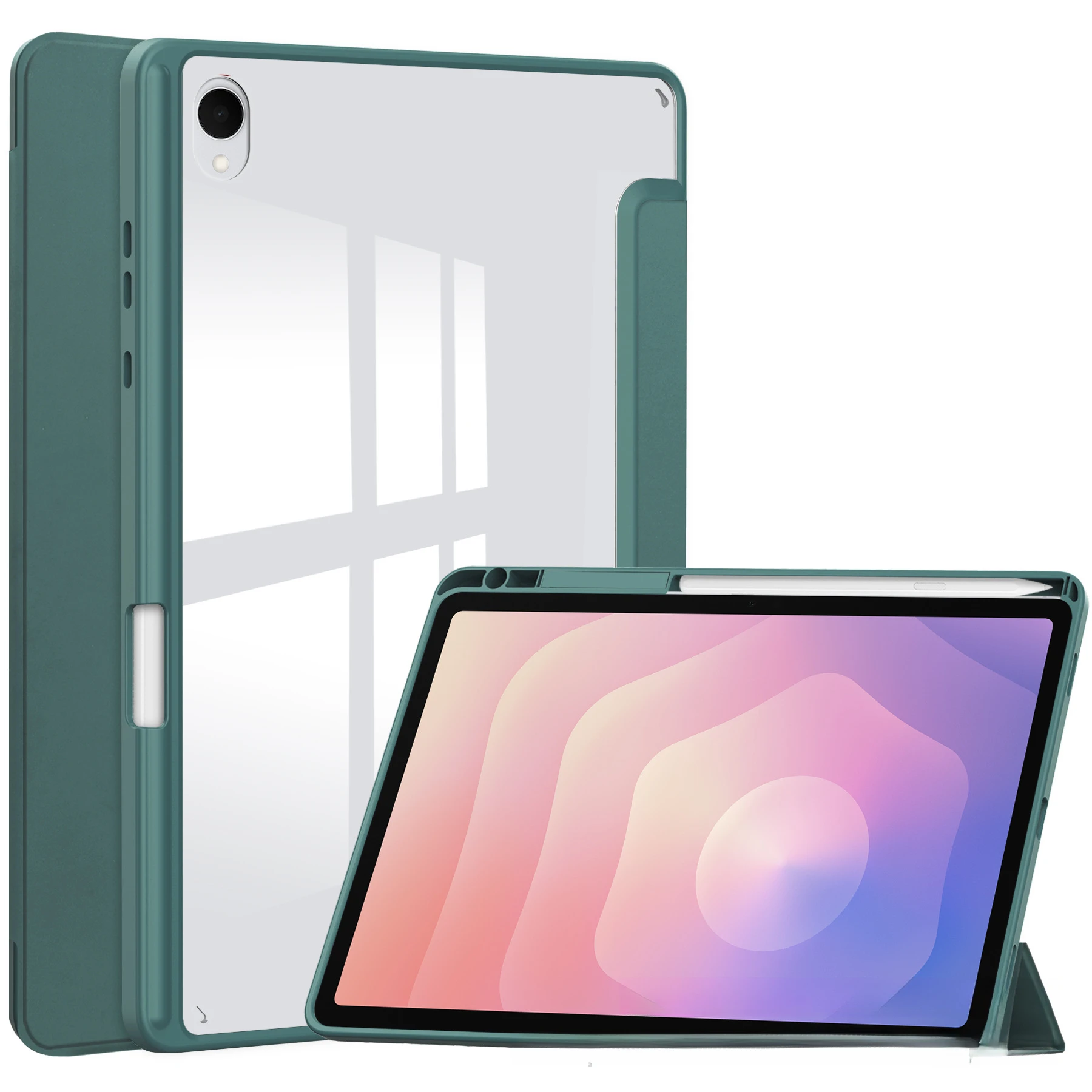 Für Galaxy Tab S11 X730 Tablet-Hülle X736B Acryl-Schutzhülle mit Stiftschlitz – Detail 9