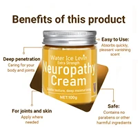 Crème de neuropathie extra résistante Water Ice Levin. Hydratant profond et doux pour les personnes âgées 4