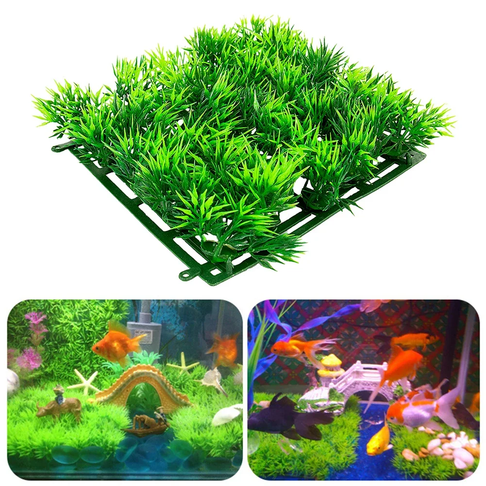 Eco-Friendly Artificial Aquatic Green Grass Plant