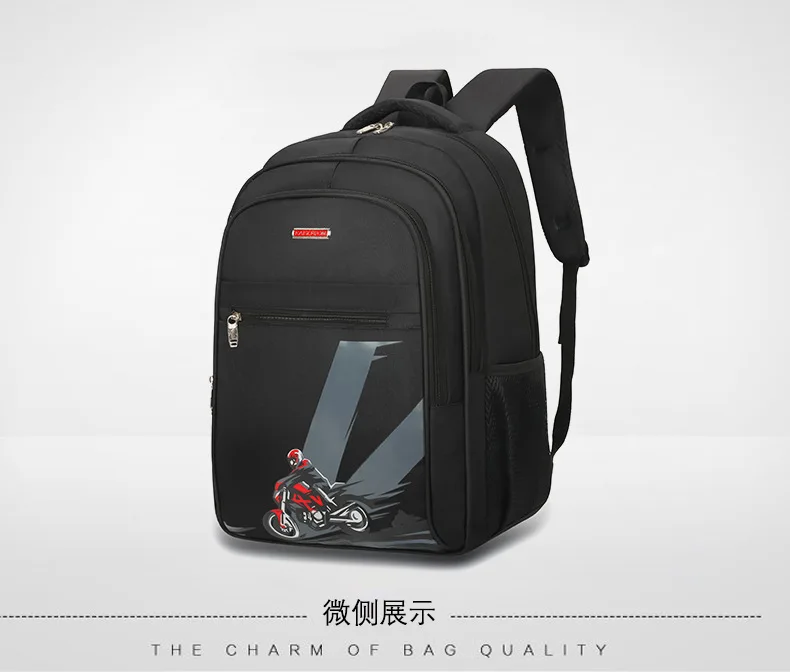Rucksack Student Schultasche Russische Reiserucksack Koreanische Version Unisex Casual Laptoptasche Verdicken Doppelte Umhängetaschen – Detail 15