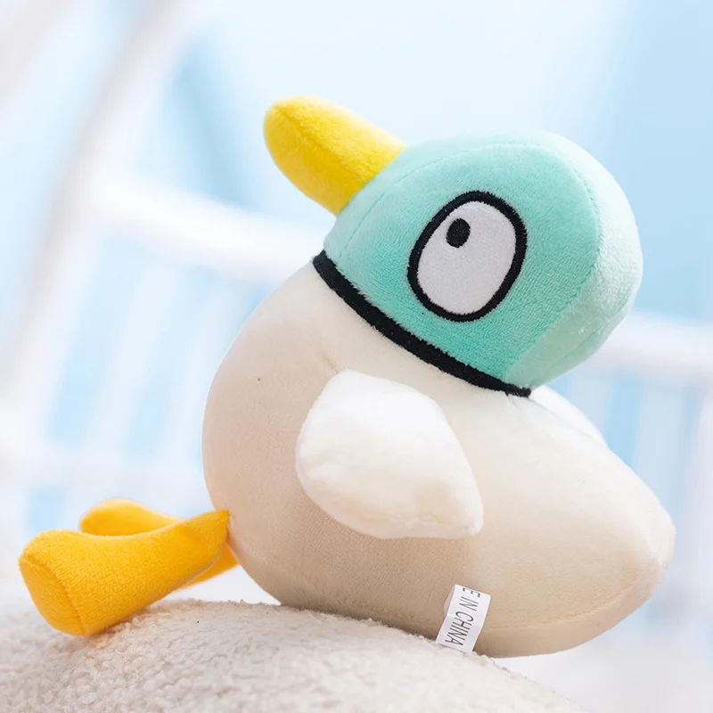 Neue Sarah und Ente Plüschtiere Niedliche Glücksende-Puppe Zimmerdekoration Gefülltes Plüschkissen Geburtstags- und Weihnachtsgeschenke – Detail 8