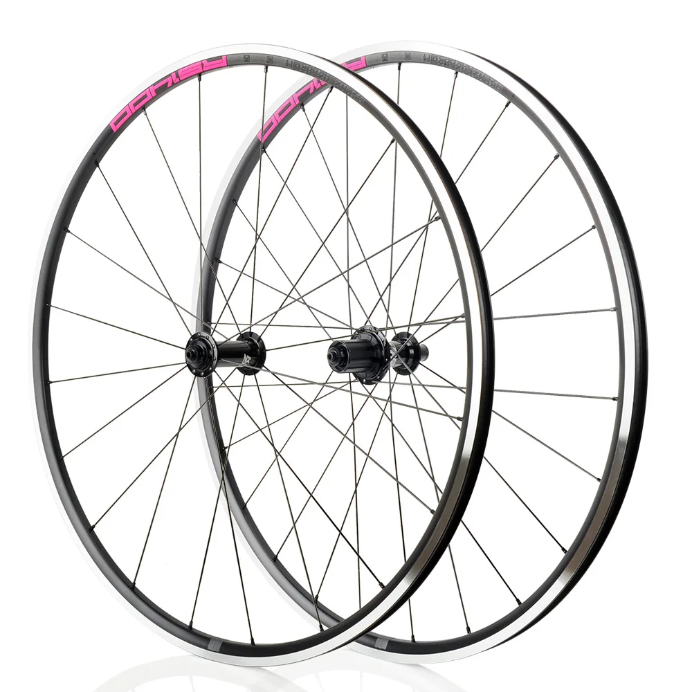 Carbon Bike Wheelset Bike Wheelset Carbon Wheelset KOOZER wheel set Bicycle wheel RS1400 Ultralight 700C Diameter 622*17c 21mm Aluminium alloy Road Bike wheelset Tyre 700*23-35c