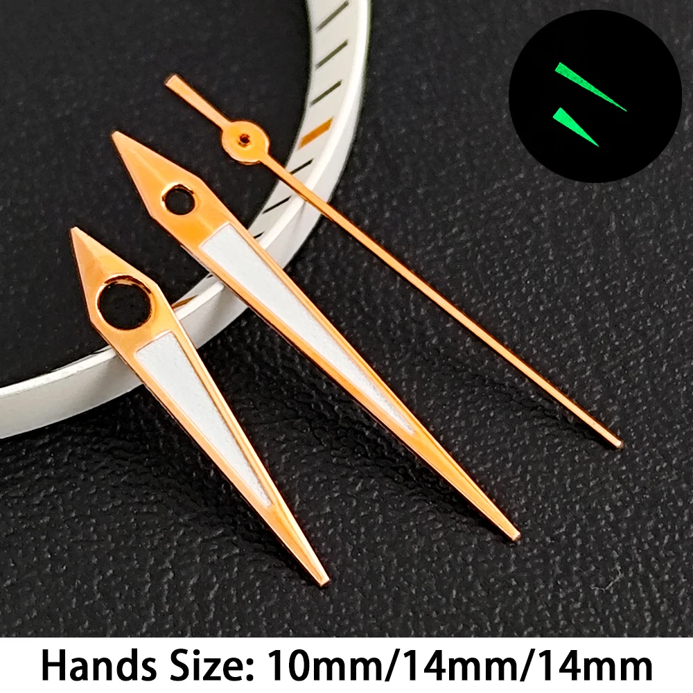 Green Luminous Watch Hands for Mechanical Movements - Replaceable Accessories