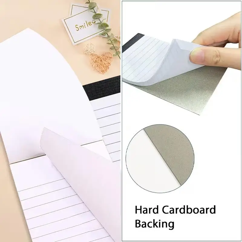 10 pezzi di taccuini tascabili A7, 30 fogli, mini blocco note per studenti, ufficio, riunioni, appunti, cancelleria portatile, accessori per ufficio - immagine 2