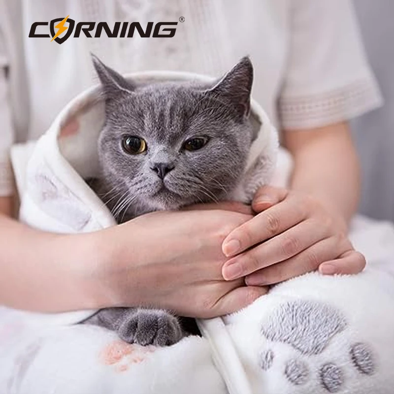 40X60CM Pet Blanket Super Soft Fluffy Winter Warm Dog Blanket Cute Warm and Comfortable Cat and Dog Cushion Blanket Pet Supplies - 5