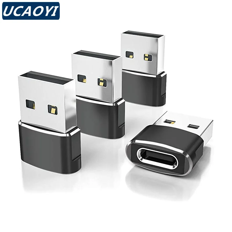 Адаптер-конвертер UCAOYI USB OTG «папа»-«мама» типа C