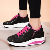 Women Outdoor Thick Bottom Swinging Casual Shoes Fashion Platform Large 42 Flat Bottom Walking Sports Shoes Walking and Running - Image 4