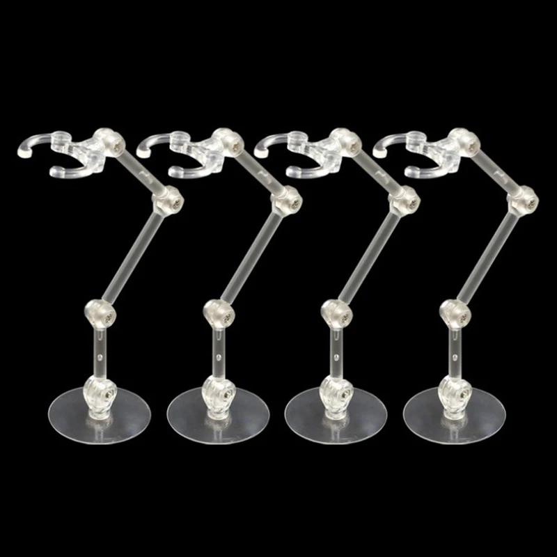 

1/4Pcs Doll Stands Figure Display Bracket Action Base For 1/144 SHF Saint Sic Robot Model Effect Stage Act Suit