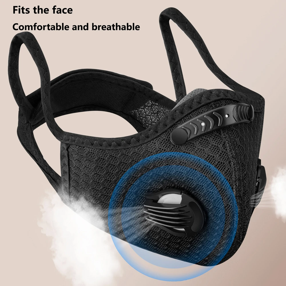Outdoor Sports Anti-Pollution Reusable Cycling Face Mask Set